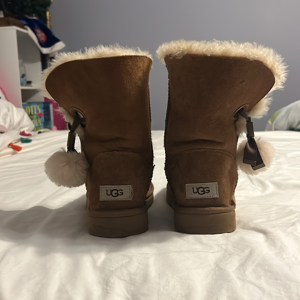 Ugg Boot With Pom Pom Detail - image 4
